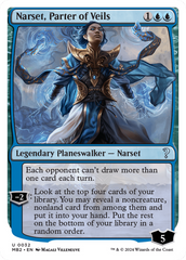 Narset, Parter of Veils (White Border) [Mystery Booster 2] | RetroPlay Games