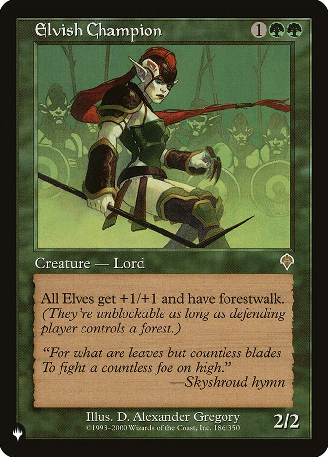 Elvish Champion [The List] | RetroPlay Games