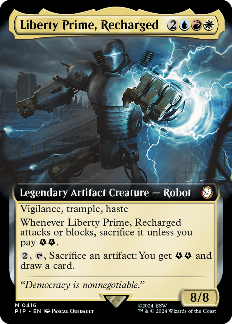 Liberty Prime, Recharged (Extended Art) [Fallout] | RetroPlay Games
