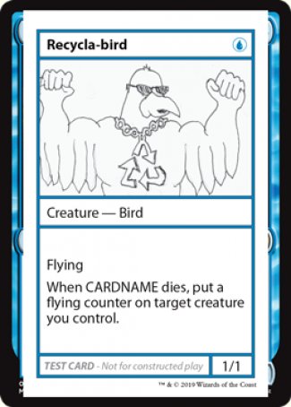 Recycla-bird (2021 Edition) [Mystery Booster Playtest Cards] | RetroPlay Games