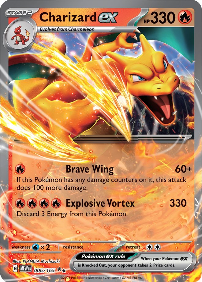 Charizard ex (006/165) [Scarlet & Violet: 151] | RetroPlay Games