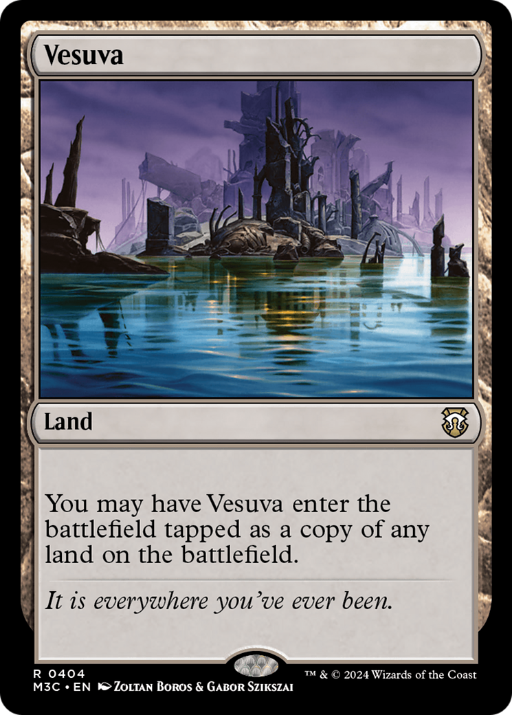 Vesuva (Ripple Foil) [Modern Horizons 3 Commander] | RetroPlay Games