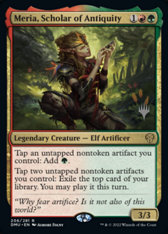 Meria, Scholar of Antiquity (Promo Pack) [Dominaria United Promos] | RetroPlay Games