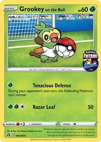 Grookey on the Ball (003/005) [Miscellaneous Cards] | RetroPlay Games