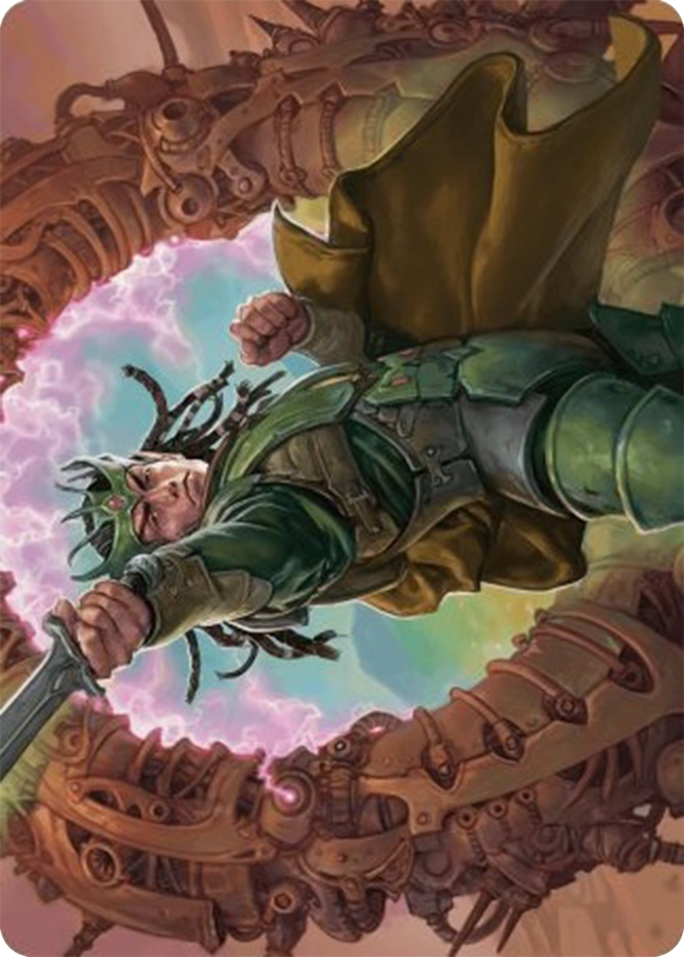 Eladamri, Korvecdal Art Card [Modern Horizons 3 Art Series] | RetroPlay Games