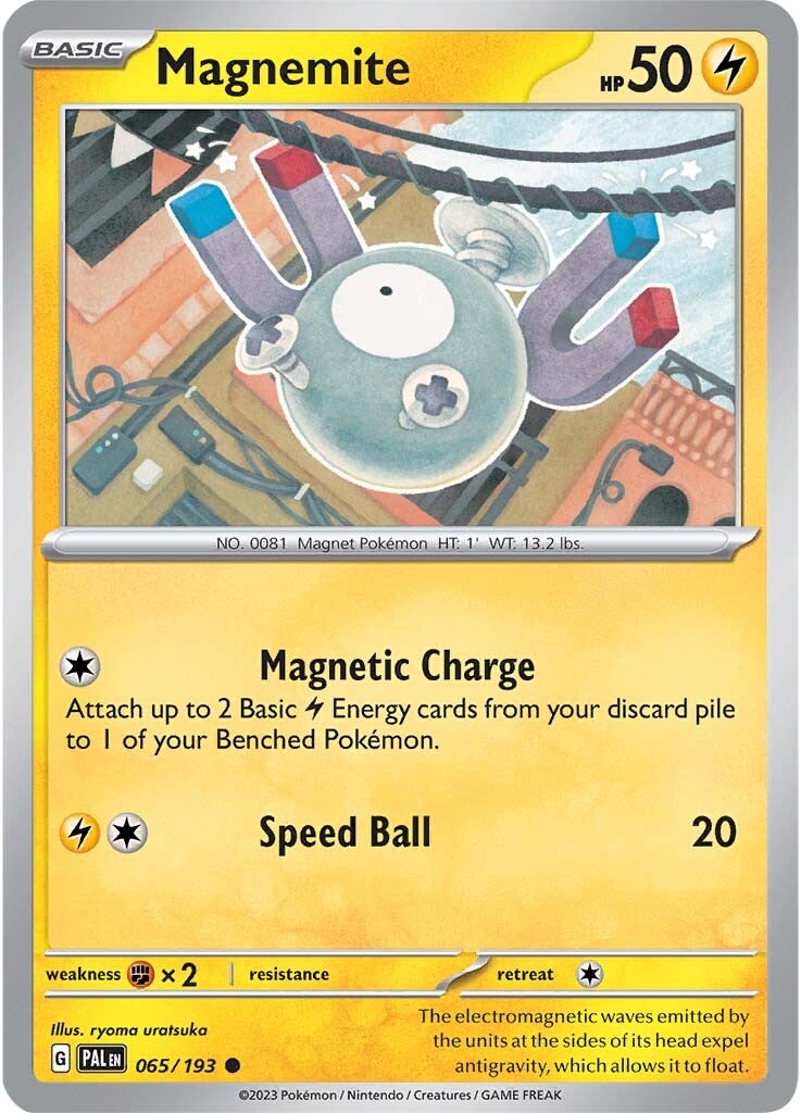 Magnemite (065/193) [Scarlet & Violet: Paldea Evolved] | RetroPlay Games