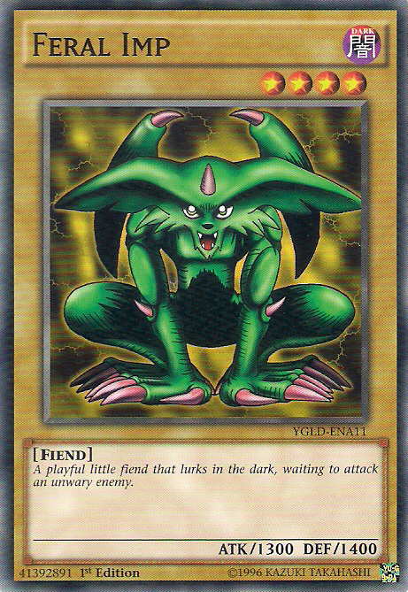 Feral Imp [YGLD-ENA11] Common | RetroPlay Games