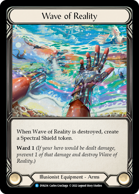 Wave of Reality [DYN214] (Dynasty)  Cold Foil | RetroPlay Games