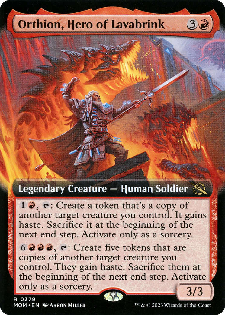 Orthion, Hero of Lavabrink (Extended Art) [March of the Machine] | RetroPlay Games
