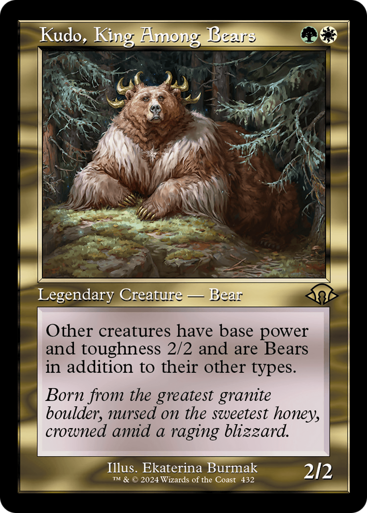 Kudo, King Among Bears (Retro) [Modern Horizons 3] | RetroPlay Games