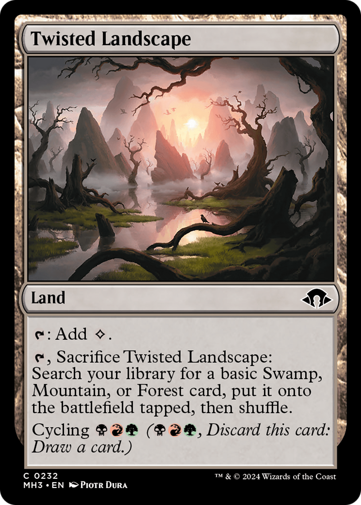 Twisted Landscape [Modern Horizons 3] | RetroPlay Games