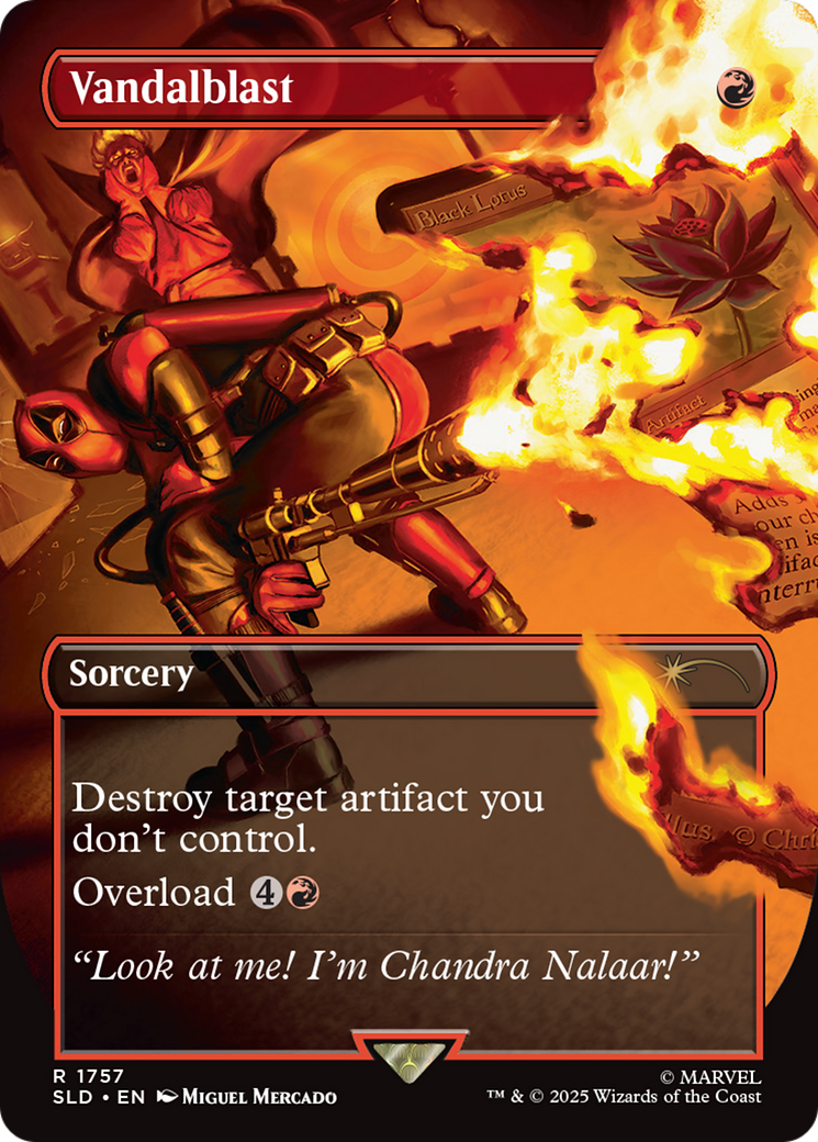 Vandalblast (1757) (Rainbow Foil) [Secret Lair Drop Series] | RetroPlay Games