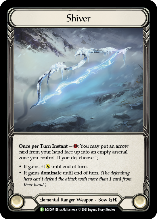 Shiver [LGS067] (Promo)  Cold Foil | RetroPlay Games