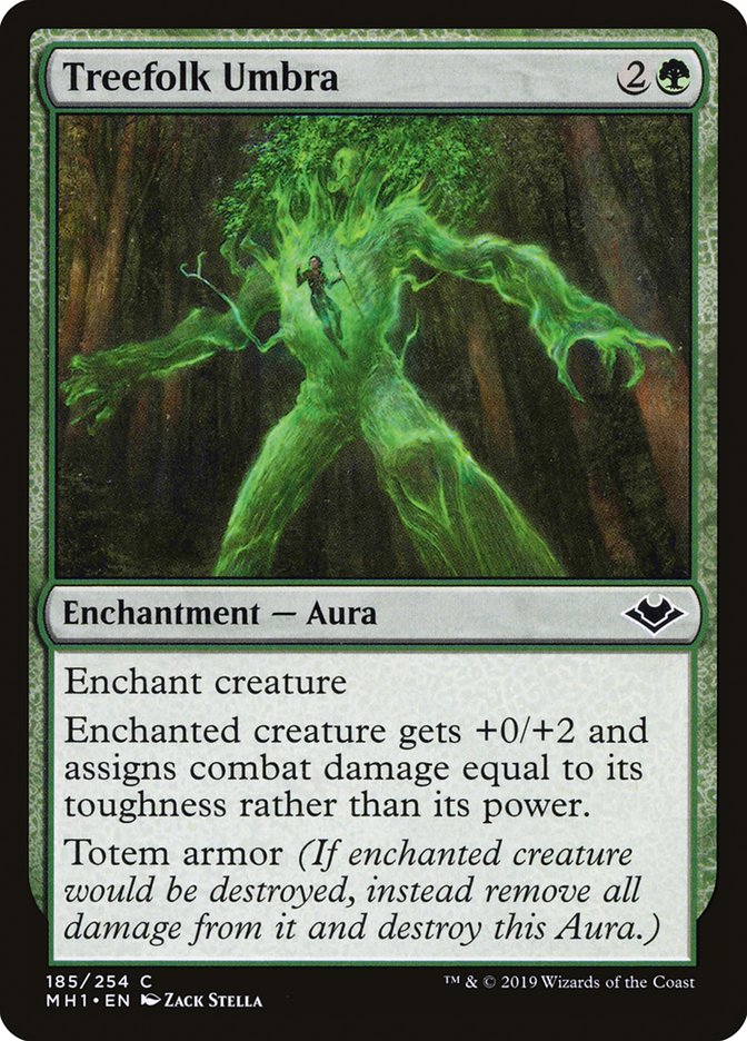 Treefolk Umbra [Modern Horizons] | RetroPlay Games