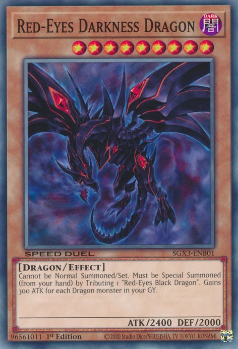 Red-Eyes Darkness Dragon [SGX3-ENB01] Common | RetroPlay Games