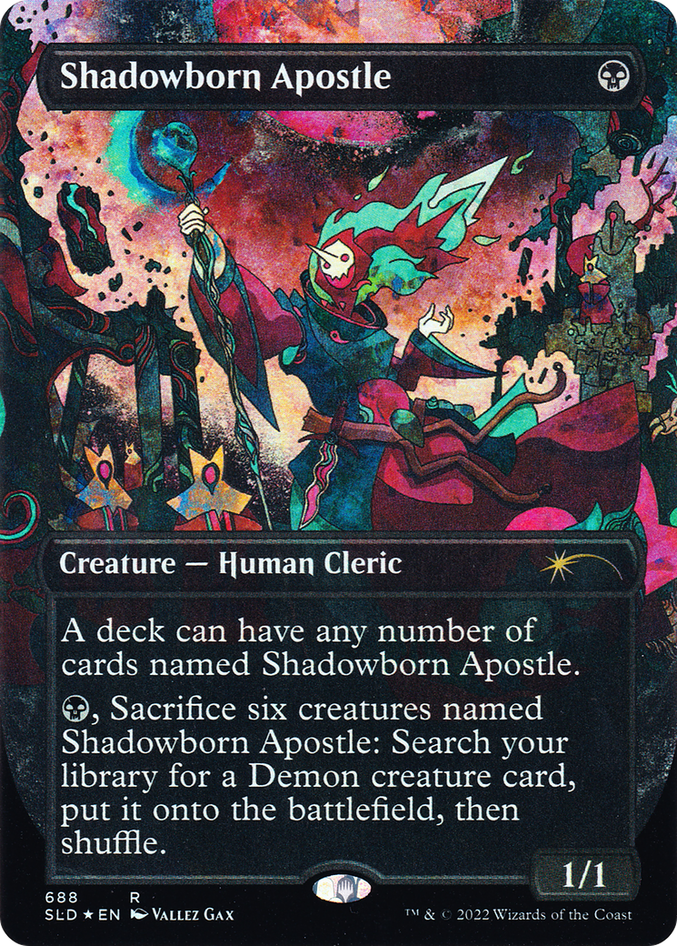 Shadowborn Apostle (688) (Borderless) [Secret Lair Drop Promos] | RetroPlay Games