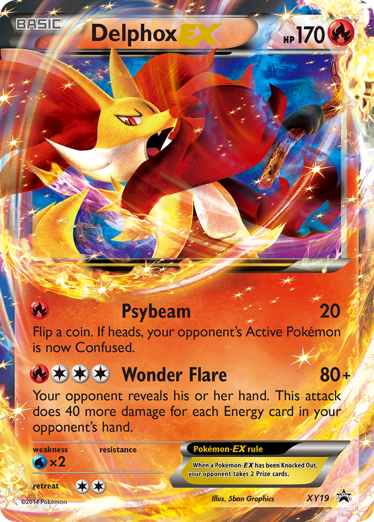 Delphox EX (XY19) [XY: Black Star Promos] | RetroPlay Games