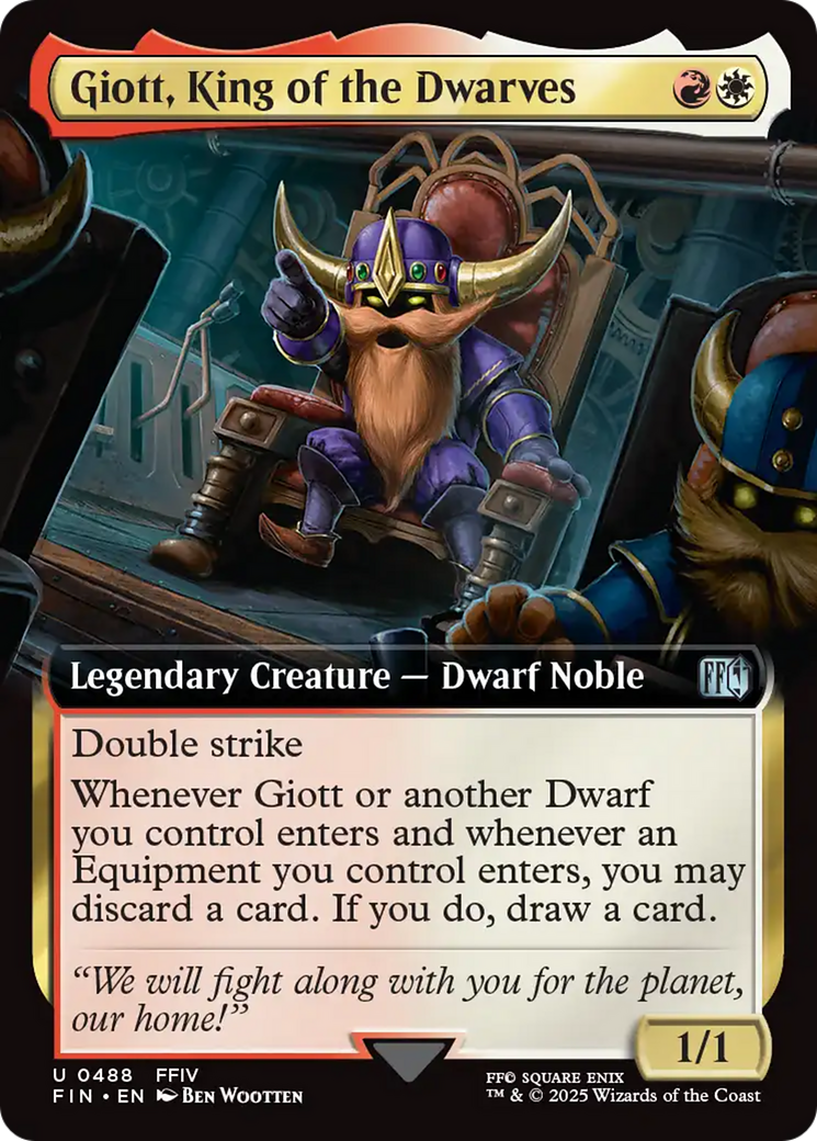 Giott, King of the Dwarves (Extended Art) [FINAL FANTASY] | RetroPlay Games