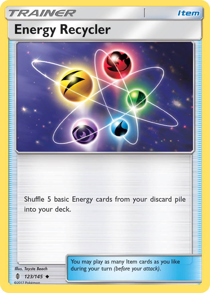 Energy Recycler (123/145) [Sun & Moon: Guardians Rising] | RetroPlay Games