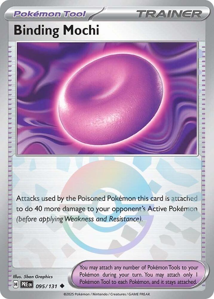 Binding Mochi (095/131) (Poke Ball Pattern) [Scarlet & Violet: Prismatic Evolutions] | RetroPlay Games