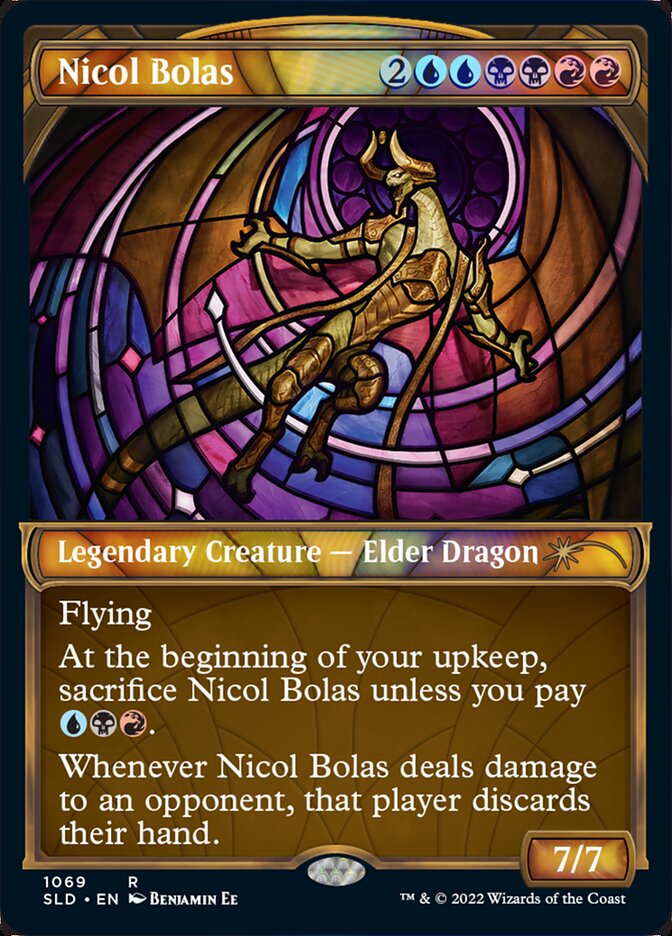 Nicol Bolas (Showcase Textured) [Secret Lair Drop Series] | RetroPlay Games