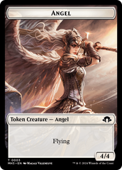 Eldrazi Spawn // Angel Double-Sided Token [Modern Horizons 3 Tokens] | RetroPlay Games