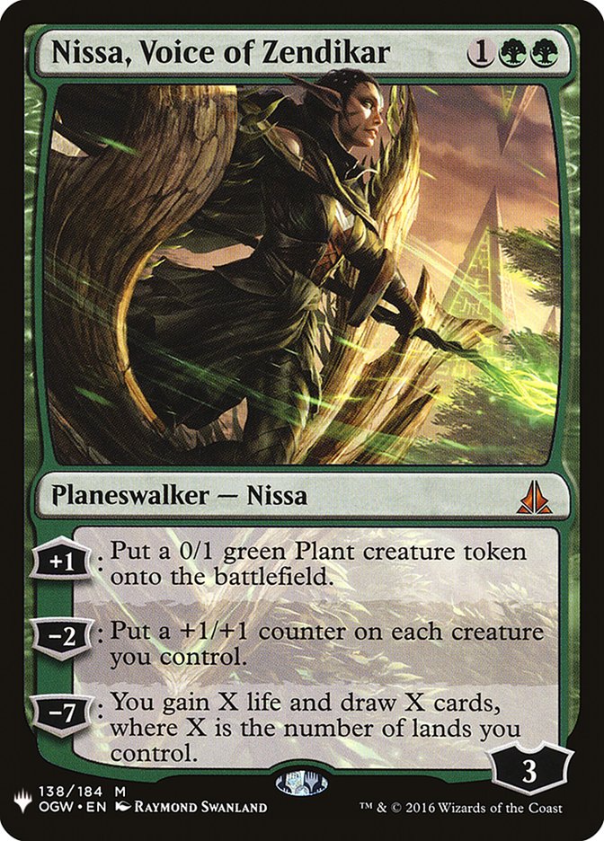 Nissa, Voice of Zendikar [Mystery Booster] | RetroPlay Games