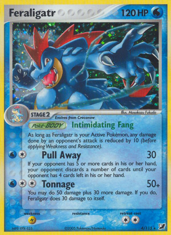 Feraligatr (4/115) [EX: Unseen Forces] | RetroPlay Games