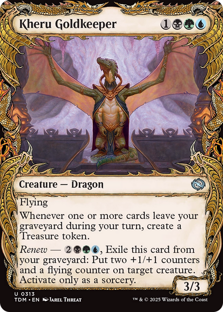 Kheru Goldkeeper (Showcase) [Tarkir: Dragonstorm] | RetroPlay Games