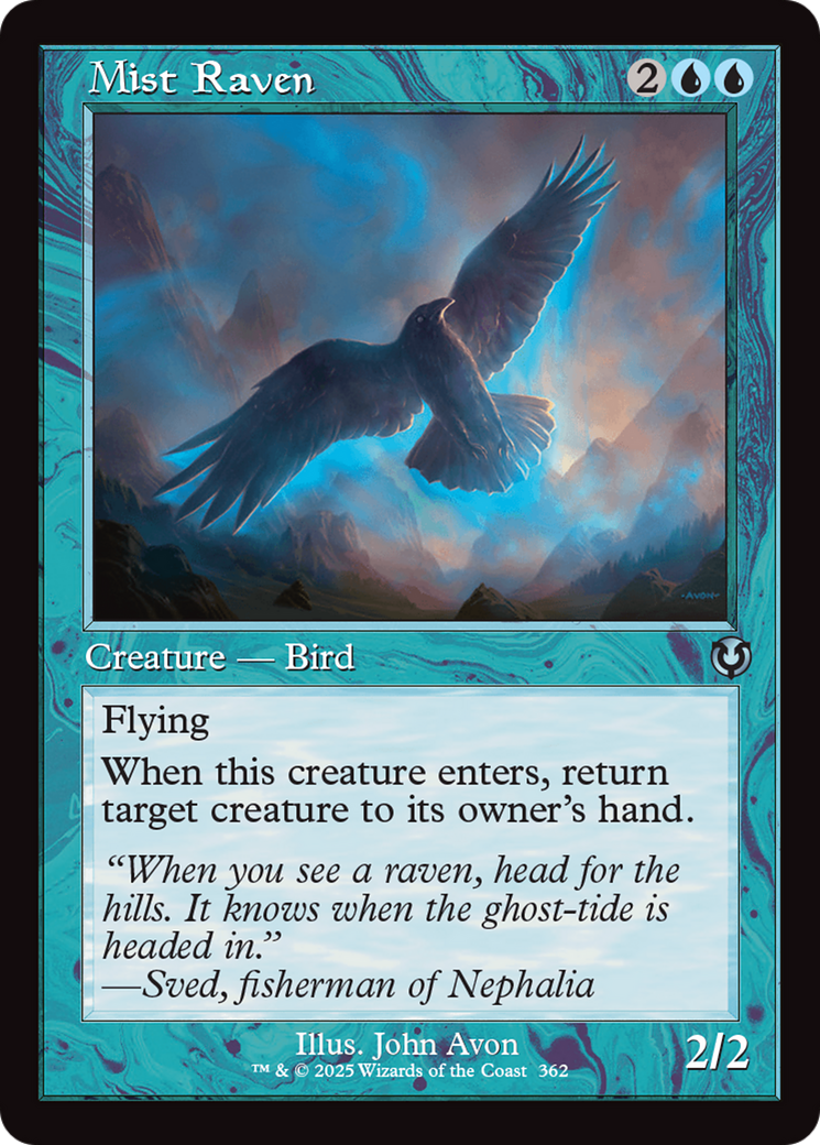 Mist Raven (Retro Frame) [Innistrad Remastered] | RetroPlay Games