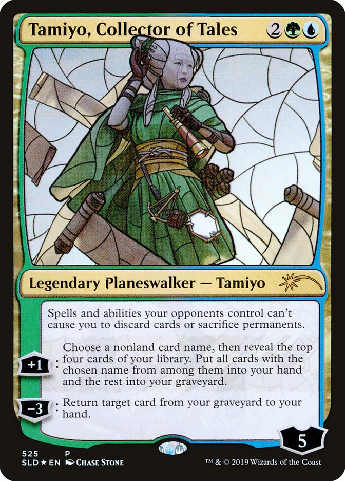 Tamiyo, Collector of Tales (Stained Glass) [Secret Lair Drop Promos] | RetroPlay Games