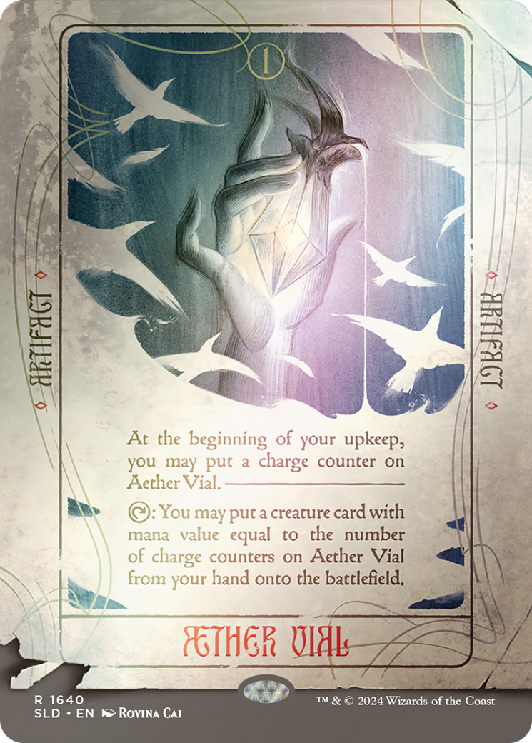 Aether Vial (Rainbow Foil) [Secret Lair Drop Series] | RetroPlay Games