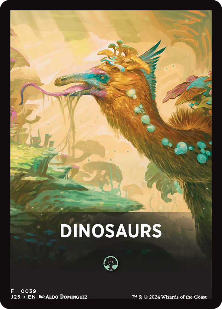 Dinosaurs Theme Card [Foundations Jumpstart Front Cards] | RetroPlay Games