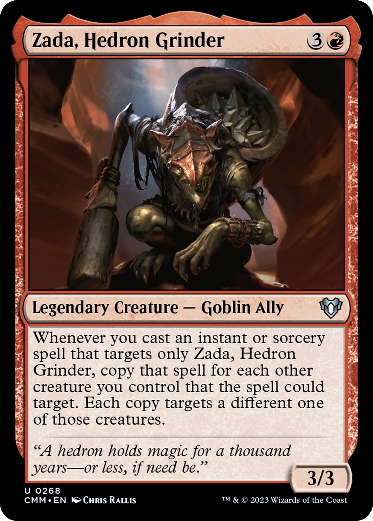 Zada, Hedron Grinder [Commander Masters] | RetroPlay Games