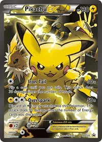 Pikachu EX (XY124) (Jumbo Card) [XY: Black Star Promos] | RetroPlay Games