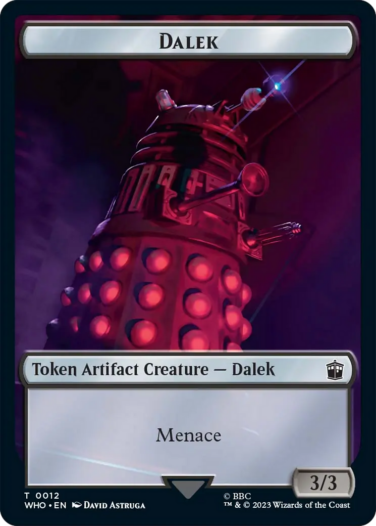 Dalek Token [Doctor Who Tokens] | RetroPlay Games