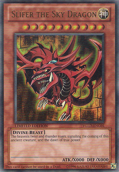 Slifer the Sky Dragon [YGLD-ENG01] Ultra Rare | RetroPlay Games