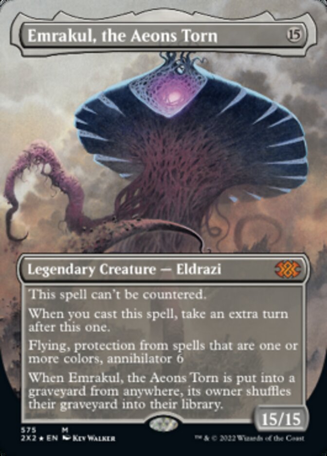 Emrakul, the Aeons Torn (Textured Foil) [Double Masters 2022] | RetroPlay Games