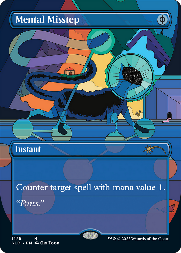 Mental Misstep (Borderless) [Secret Lair Drop Series] | RetroPlay Games