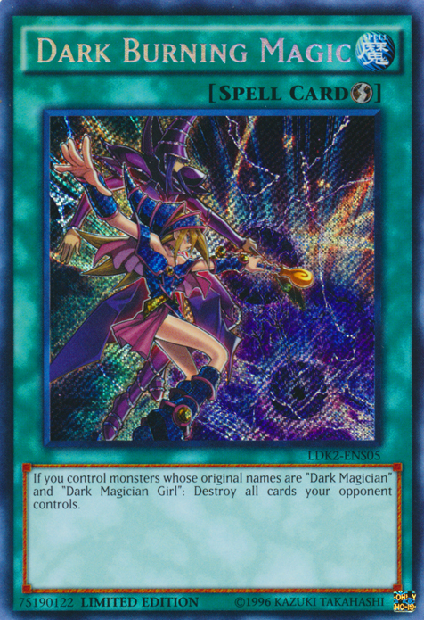 Dark Burning Magic [LDK2-ENS05] Secret Rare | RetroPlay Games