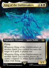 King of the Oathbreakers (Extended Art) (Surge Foil) [The Lord of the Rings: Tales of Middle-Earth] | RetroPlay Games