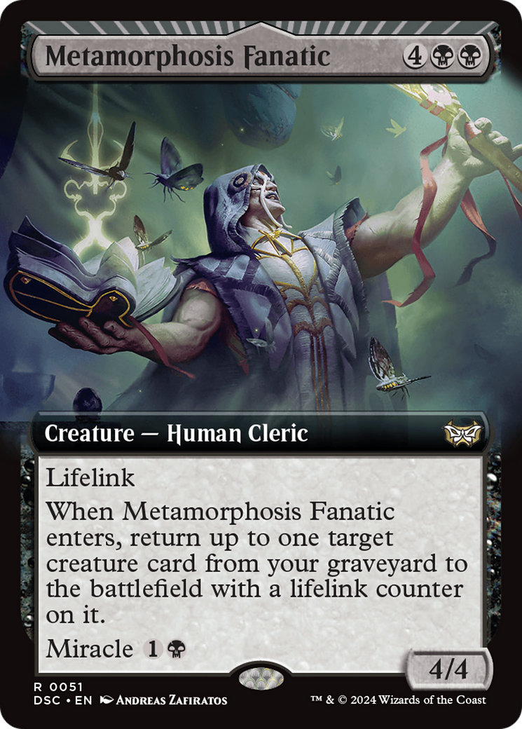 Metamorphosis Fanatic (Extended Art) [Duskmourn: House of Horror Commander] | RetroPlay Games