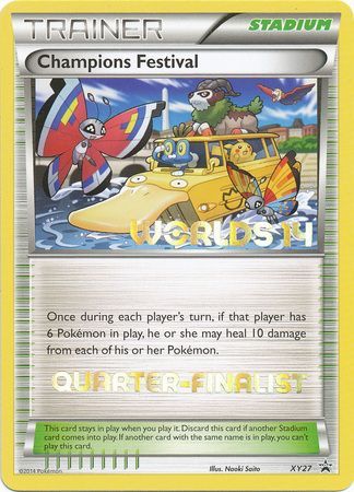 Champions Festival (XY27) (2014 Quarter Finalist) [XY: Black Star Promos] | RetroPlay Games