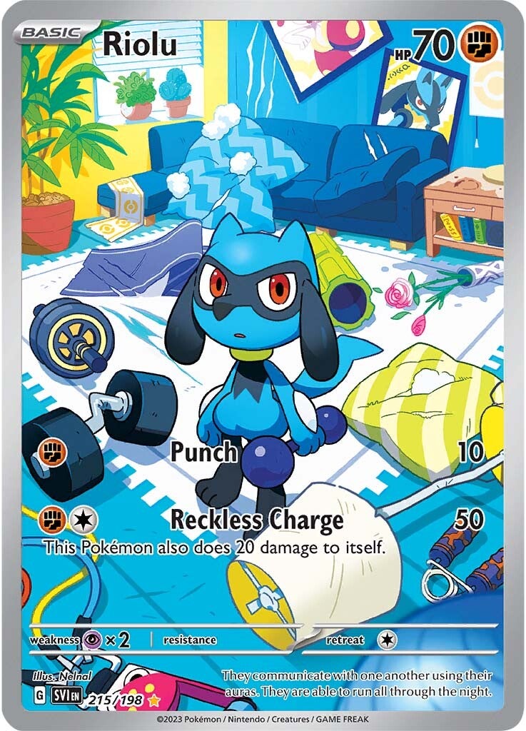 Riolu (215/198) [Scarlet & Violet: Base Set] | RetroPlay Games