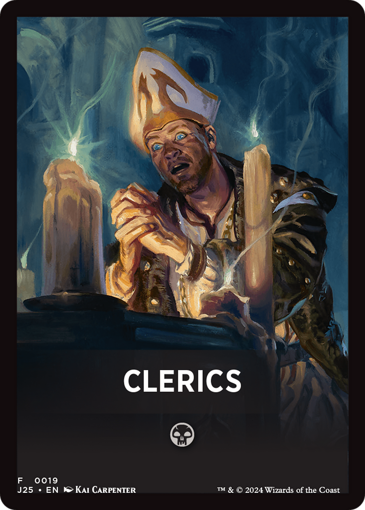 Clerics Theme Card [Foundations Jumpstart Front Cards] | RetroPlay Games