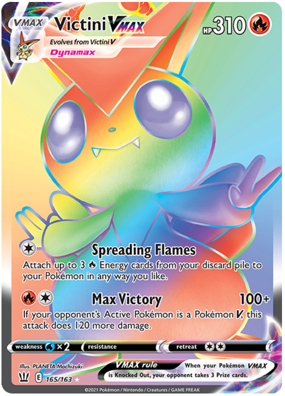 Victini VMAX (165/163) [Sword & Shield: Battle Styles] | RetroPlay Games