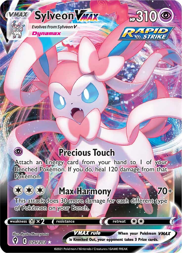 Sylveon VMAX (075/203) [Sword & Shield: Evolving Skies] | RetroPlay Games