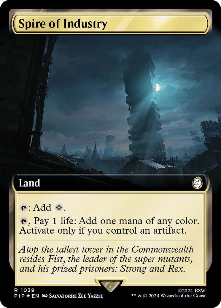 Spire of Industry (Extended Art) (Surge Foil) [Fallout] | RetroPlay Games