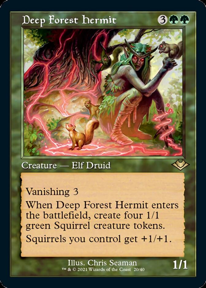 Deep Forest Hermit (Retro Foil Etched) [Modern Horizons] | RetroPlay Games