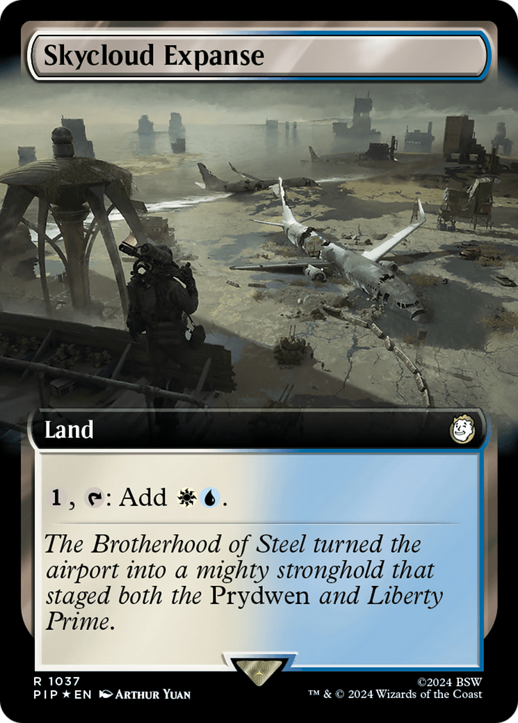 Skycloud Expanse (Extended Art) (Surge Foil) [Fallout] | RetroPlay Games